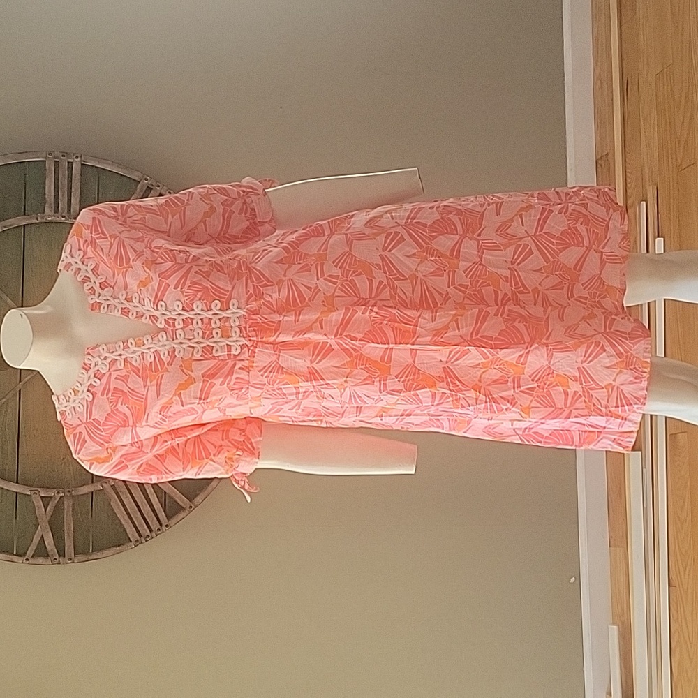 Lilly Pulitzer Andover Slub Lawn Dress